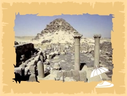 Погребальный храм и пирамида Сахура