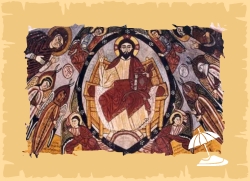 Фреска в монастыре Св.Антония